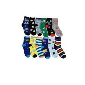 Fashion 12PCs Happy Kids Socks – Colorful Cotton Socks Pack for Boys and Girls, Soft, Comfortable, and Durable Everyday Wear