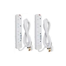 Geemy Smart Rechargeable Cordless Shaving Machine with Indicator + Free 3-in-1 Nose Trimmer & 4-Way Power Extension Cable – Grooming Kit for Men at Home or Travel