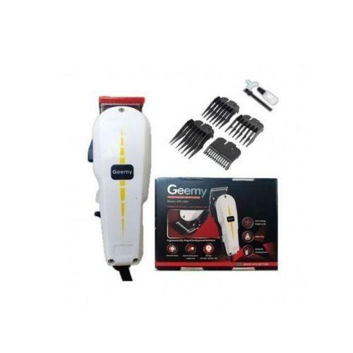 Professional Barber Hair Clipper with 3-in-1 Electric Shaver, Nose Trimmer, and 4-Way Power Extension Cable for Home & Salon Use