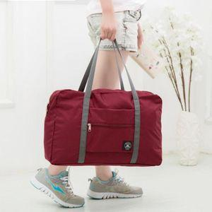 Fashion Waterproof Travel Bag Unisex Foldable Duffle Bag Large Capacity Portable Luggage Organizer for Travel, Gym, Weekend Trips, Outdoor Adventures, Lightweight Durable Carry-On