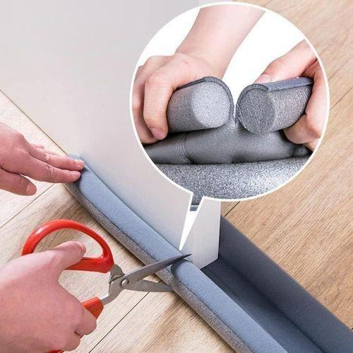 Under The Door Door Bottom Space Sealer – Noise, Cold & Pest Blocker Strip for Home, Office, Bedroom, Bathroom, Weatherproof & Soundproof Protection