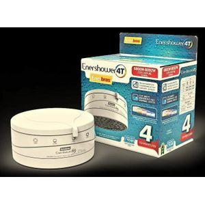 Enershower 4 Temperature Instant Shower Water Heater – White, Fast Heating Electric Bathroom Heater