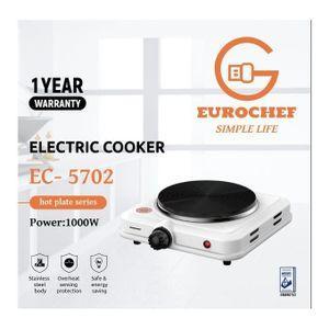 Table Top Single Burner Cooker Single Electric Hotplate – Compact Portable Stove for Home, Office, Travel Cooking with Fast Heating and Energy Efficiency
