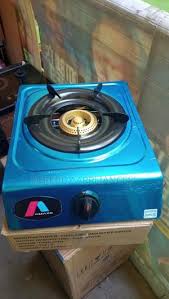 Tabletop Single Burner Gas Cooker with Auto Ignition Portable Kitchen Stove for Home, Camping, Outdoor Cooking, Energy Efficient Stainless Steel Gas Burner Cooker