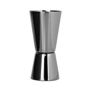 Metallic Double-Sided Tot Glass - Stainless Steel 15ml/30ml & 30ml/60ml Measuring Cups for Precise Cooking and Bartending