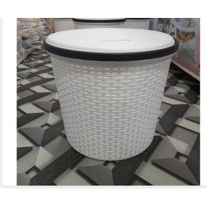 Heavy Duty Laundry Basket with Lid – Large Durable Plastic Clothes Hamper for Home, Bedroom, Bathroom, Organizing Laundry and Storage Solutions