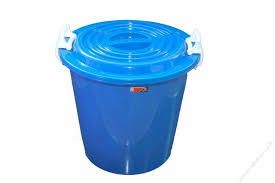 100L Heavy Duty Wastepaper Dust Bin with Airtight Lid and Strong Handles – Durable Large Trash Container for Home, Office, Garden, Kitchen, Industrial Waste Management