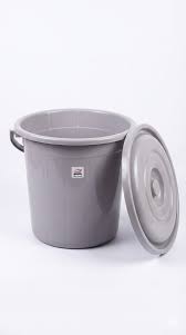 60L Heavy Duty Plastic Dustbin with Tight Lid – Durable Outdoor & Indoor Garbage Bin for Home, Kitchen, Office, Garden Waste Management