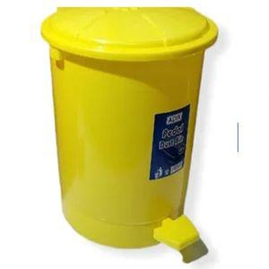 10L Pedal Waste Bin – Hands-Free Office, Hospital & Hallway Trash Can, Durable Foot-Operated Garbage Bin for Hygiene and Easy Waste Management
