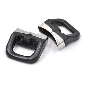 2pcs Pot Handle Replacement for Pressure Pan, Metal Side Handles for Saucepan, Cooker & Steamer Kitchen Upgrade Durable Easy-Fit Accessories