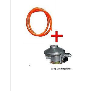 6kg Gas Regulator with Free Gas Delivery Pipe – Durable LPG Regulator Kit for Safe Cooking, Leak-Proof Design, High Pressure Control Valve, Universal Fit for Home Kitchen Gas Cylinders