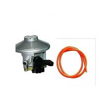6kg Gas Regulator with Free Gas Delivery Pipe – Durable LPG Regulator Kit for Safe Cooking, Leak-Proof Design, High Pressure Control Valve, Universal Fit for Home Kitchen Gas Cylinders