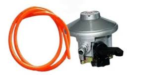 6kg Gas Regulator with Free Gas Delivery Pipe – Durable LPG Regulator Kit for Safe Cooking, Leak-Proof Design, High Pressure Control Valve, Universal Fit for Home Kitchen Gas Cylinders