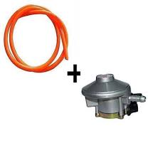 6kg Gas Regulator with Free Gas Delivery Pipe – Durable LPG Regulator Kit for Safe Cooking, Leak-Proof Design, High Pressure Control Valve, Universal Fit for Home Kitchen Gas Cylinders