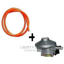6kg Gas Regulator with Free Gas Delivery Pipe – Durable LPG Regulator Kit for Safe Cooking, Leak-Proof Design, High Pressure Control Valve, Universal Fit for Home Kitchen Gas Cylinders