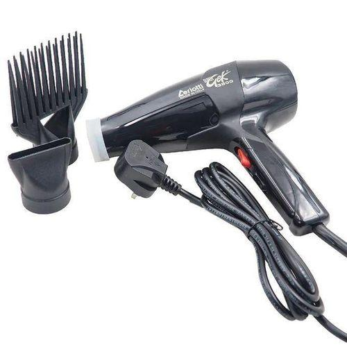 GekGEK3800 Professional Blow Dryer with Free Kettle & 4-Way Socket Extension – Salon-Grade Hair Styling Tool for Home and Travel Convenience