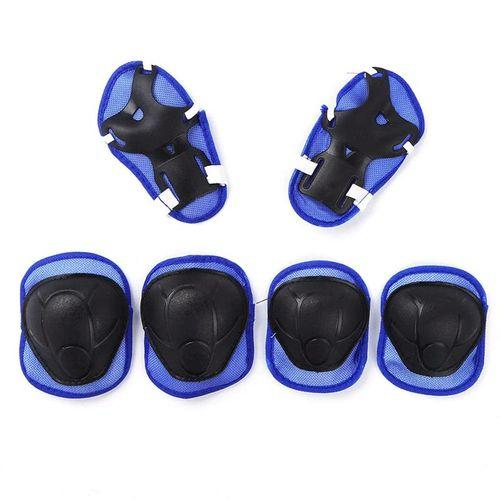 7Pcsset Kids Boy Girl Safety Knee Elbow Pad Sets – Complete Adjustable Protective Gear for Kids, Comfortable & Durable Pads for Skating, Biking, Scooter, Skates Safety