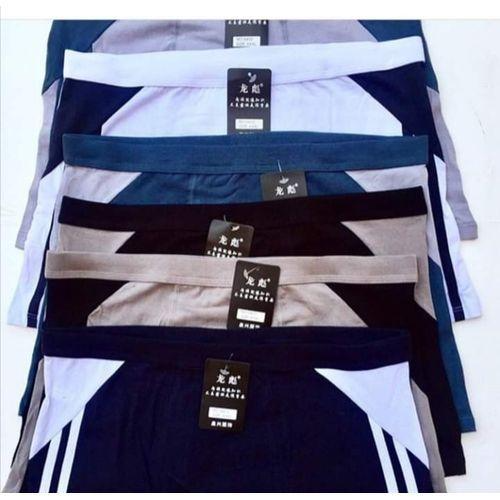 6 Piece Men’s Boxers – Comfortable Cotton Underwear Pack for Men, Breathable, Soft, Durable, and Stylish Multicolor Designs for Everyday Wear and All-Day Comfort