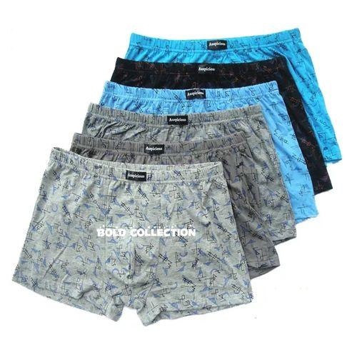 Fashion 6Pcs Soft Cotton Brief Men’s Boxers – Comfortable, Breathable Underwear for Waist 29-35 Inch, Durable Everyday Essentials, Soft Cotton for Maximum Comfort
