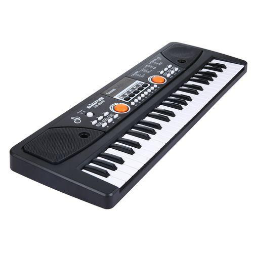 49 Keys USB Electronic Organ Kids Electric Piano with Microphone – Portable Digital Keyboard for Beginners, Children, and Home Music Fun with Built-in Rhythms and Recording