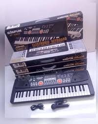 49 Keys USB Electronic Organ Kids Electric Piano with Microphone – Portable Digital Keyboard for Beginners, Children, and Home Music Fun with Built-in Rhythms and Recording