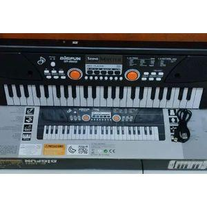 49 Keys USB Electronic Organ Kids Electric Piano with Microphone – Portable Digital Keyboard for Beginners, Children, and Home Music Fun with Built-in Rhythms and Recording