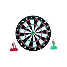 12-Inch Magnetic Dart Board Set – Wall-Mounted Dartboard with 4 Safe Magnetic Darts for Kids and Adults, Perfect for Bedrooms, Game Rooms, and Bars