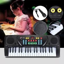 37 Keys Piano Keyboard – Kids Musical Instrument Toy with Light-Up Keys and Battery-Powered Fun