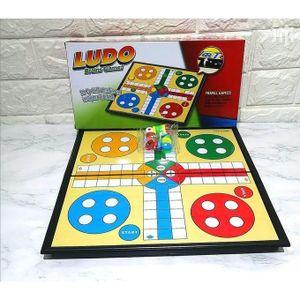 Ludo Portable Travel Family Kids Board Game – Compact Foldable Classic Dice Game for Children & Adults, Fun Indoor & Outdoor Entertainment for Home, Travel, and Parties