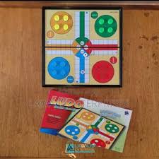 Ludo Portable Travel Family Kids Board Game – Compact Foldable Classic Dice Game for Children & Adults, Fun Indoor & Outdoor Entertainment for Home, Travel, and Parties