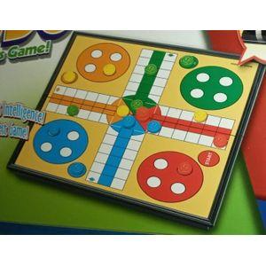 Ludo Portable Travel Family Kids Board Game – Compact Foldable Classic Dice Game for Children & Adults, Fun Indoor & Outdoor Entertainment for Home, Travel, and Parties