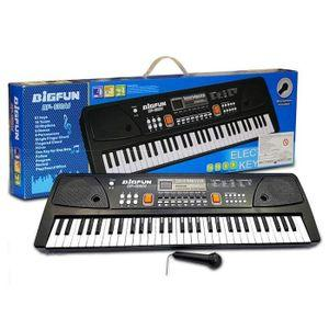 61 Keys Electronic Keyboard for Kids – Fun Musical Learning Instrument with Lights, Songs, and Recording Functions, Perfect Birthday or Holiday Gift for Young Beginners