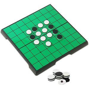 Reversi Chess Board 64 Game Pieces – Portable Othello Set for Travel, Home, and Family Fun – Durable Magnetic Board for Strategy and Entertainment