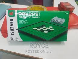 Reversi Chess Board 64 Game Pieces – Portable Othello Set for Travel, Home, and Family Fun – Durable Magnetic Board for Strategy and Entertainment