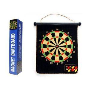 Magnetic Dart Board Indoor Outdoor Game Set with Safe Magnetic Darts, Double-Sided Dartboard for Kids and Adults, Family Party Game, Office Fun, Backyard Entertainment
