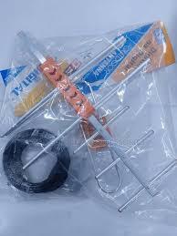 Antenna TV Aerial & Adjustable 14"-43" Mount – High-Gain Digital HDTV Signal Reception for Clear, Stable Picture Quality on All Compatible TVs