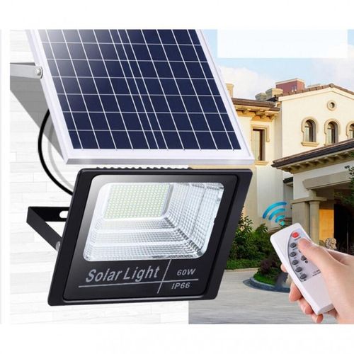 60W Solar Light Dusk To Dawn  LED SUPER BRIGHT SOLAR FLOODLIGHT