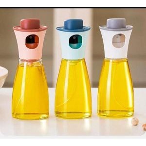 Oil/Vinegar Press Round Spray Bottle Kitchen Oil Sprayer For Cooking