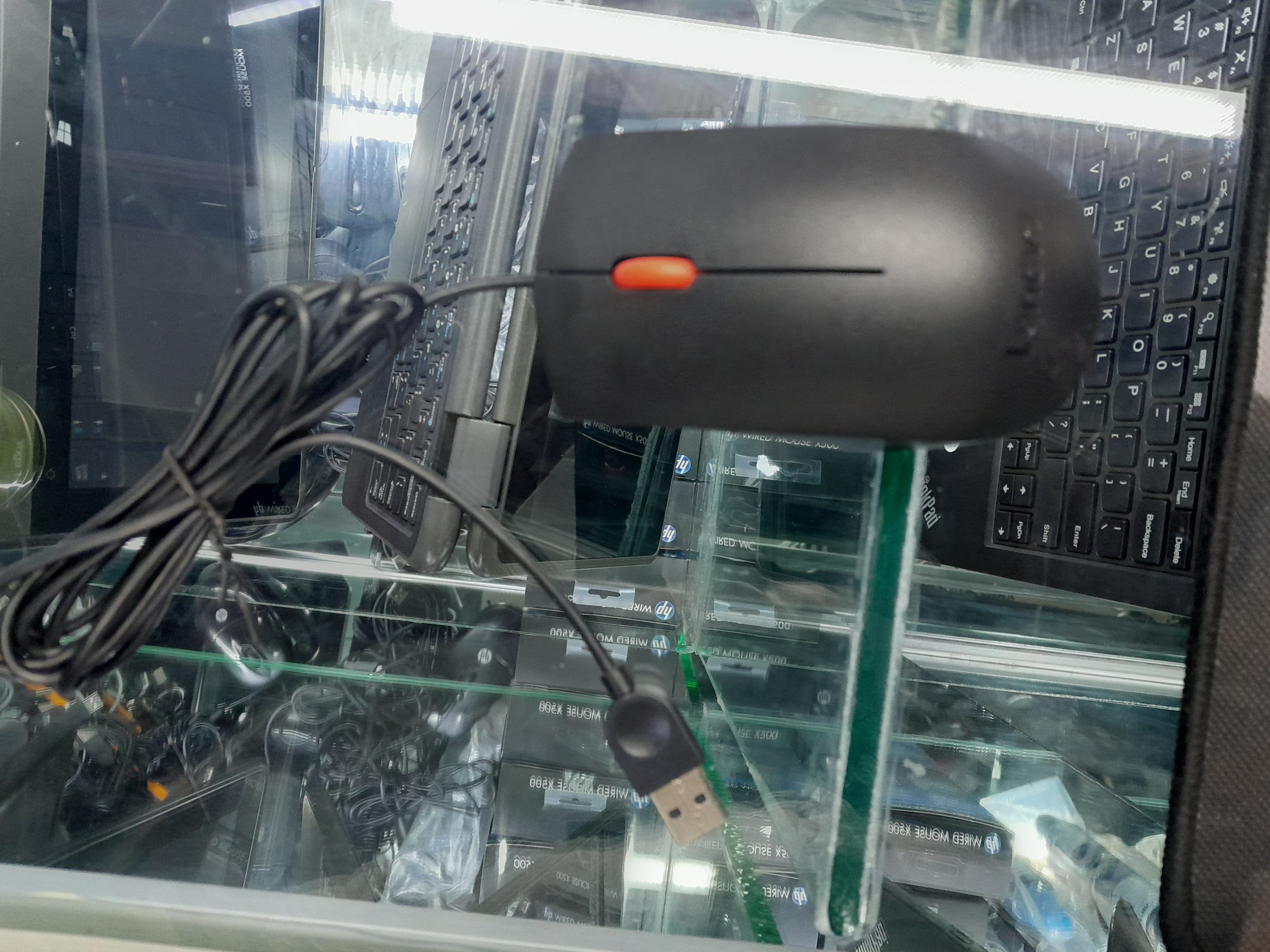 Refurbished Lenovo  Wired  USB Optical Mouse