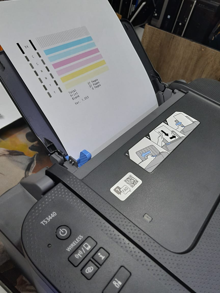 Canon PIXMA TS3440 All In One Wireless Printer Preinstalled