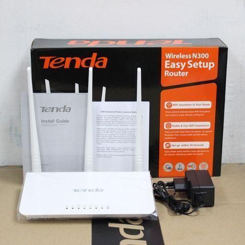 Tenda F3 N300 300Mbps Wireless Router-FAST HOME AND OFFICE INTERNET
