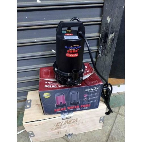 Rutan Solar Water Pump - 12V High-Efficiency DC Submersible Pump