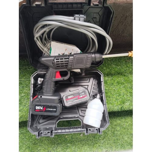 96V Wireless Car Wash Machine Spray High Pressure Cordless With 2 Batteries