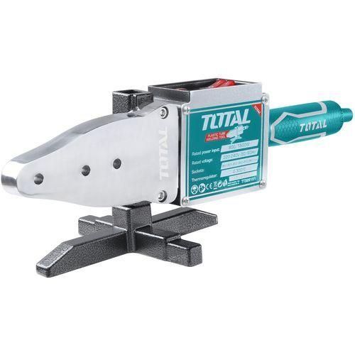 TOTAL Heavy Duty 1500 Watts PPR Pipe Welding Machine And Pipe Cutter Set Fusion Welder Hot-melt Plastic Welding Machine For PPR, PE, PP 20-63mm
