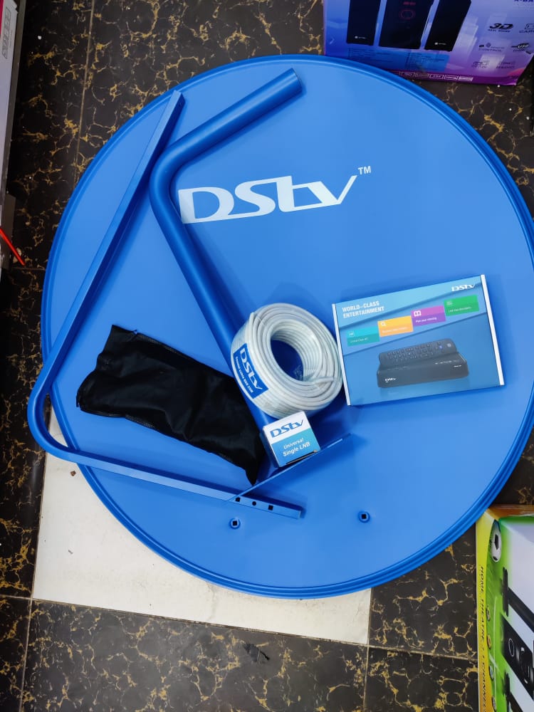 💎🪻Up To 40% off🍂📍Dstv Full Kit (Dish, 25 Meters Cable, LNB, Decoder)Life is good with DSTV, With so many exciting channels to choose from.1. there more than 7 channels of the kids. 2. Sports and n