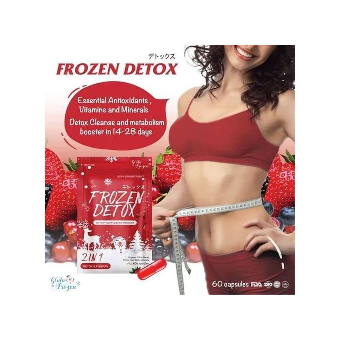 Frozen Detox Detox Dietary Supplement 2 In 1 For Flat Tummy/Slimming/Weight Loss
