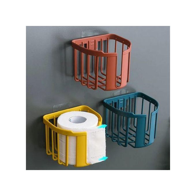 Wall-Mounted Toilet Paper Holder Bathroom Tissue Holder