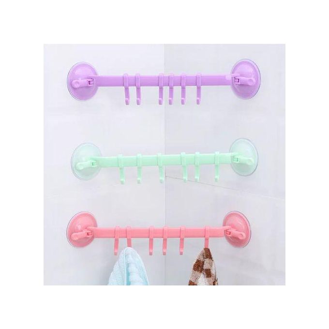 Kitchen Bathroom Hooks Wall Suction Hanger Holder