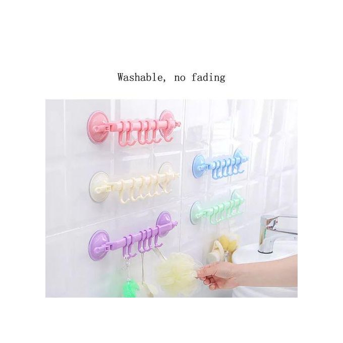 Kitchen Bathroom Hooks Wall Suction Hanger Holder