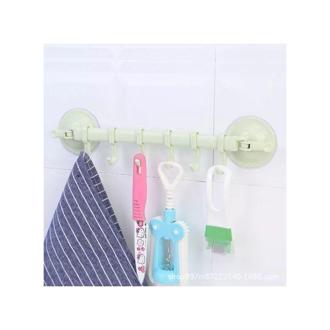 Kitchen Bathroom Hooks Wall Suction Hanger Holder